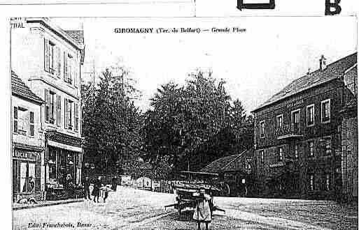 Ville de GIROMAGNY Carte postale ancienne